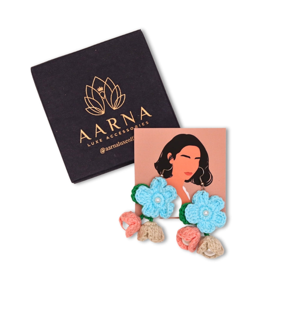 Blue Blossom Earrings