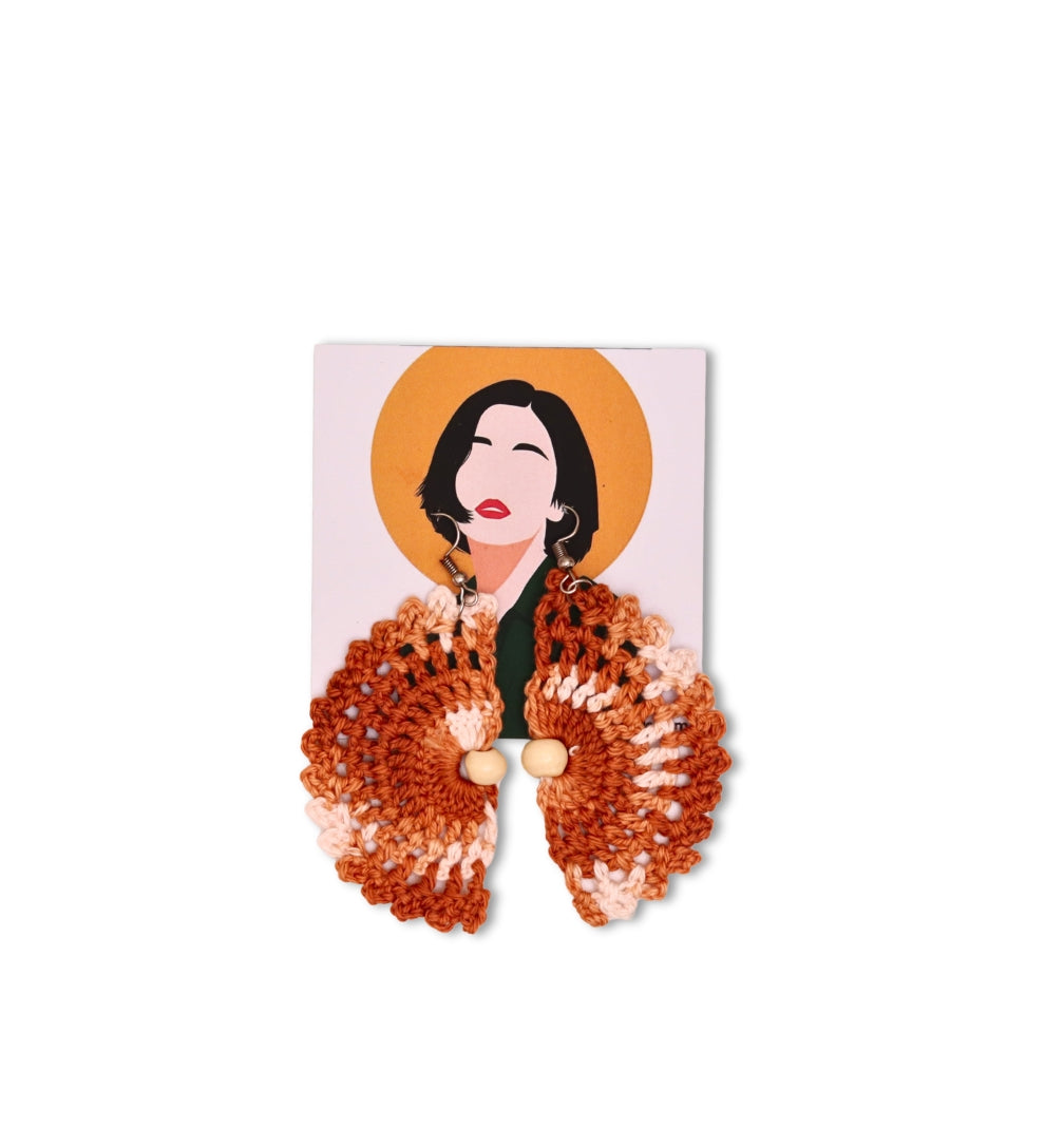 Autumn Fan Earrings