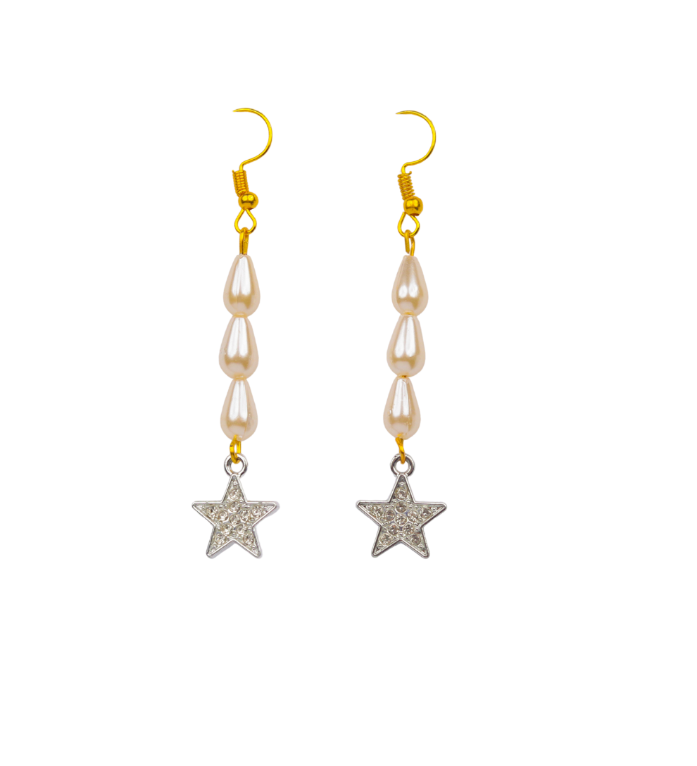 Star Drop Earrings