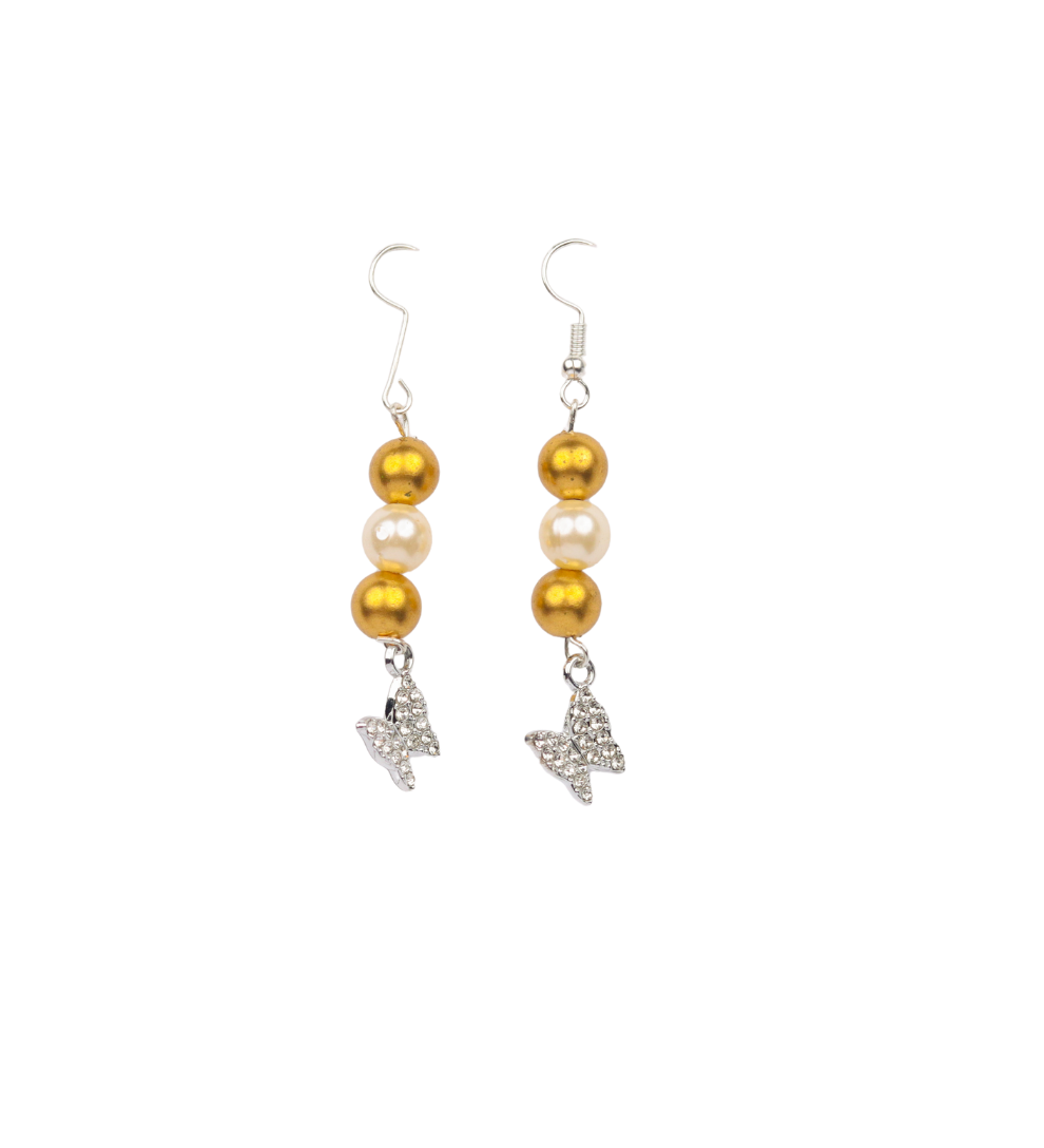 GlowWing Drop Earrings