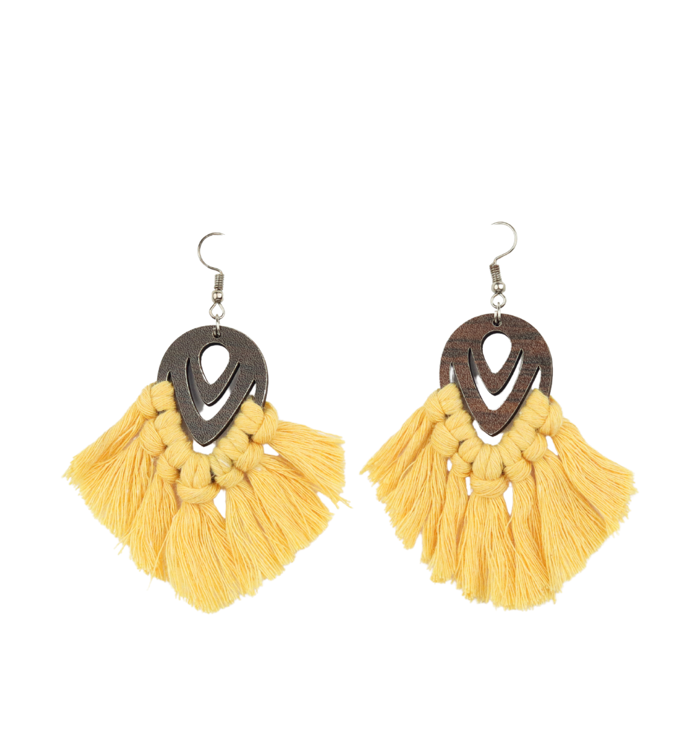 Sunflare Tassels Earrings