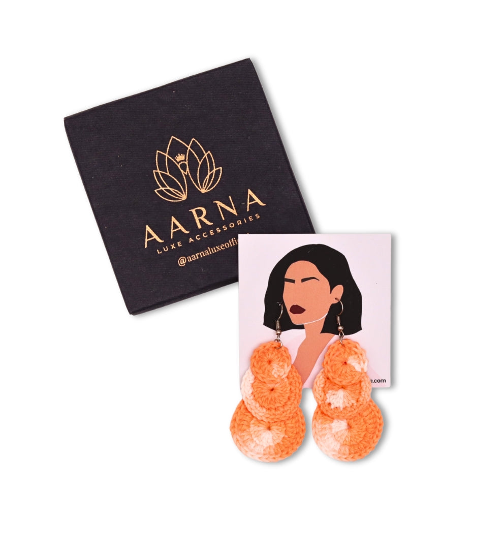 Tangerine Twist Earrings