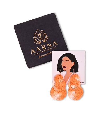 Tangerine Twist Earrings