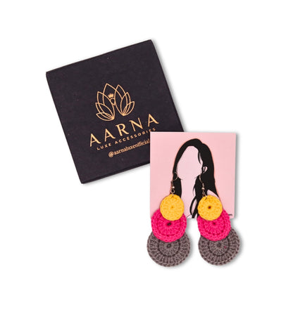 Sunset Circles Earrings