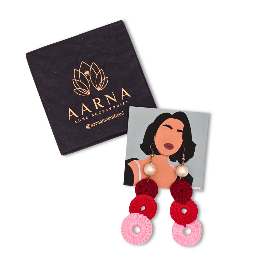 Scarlet Rings Earrings