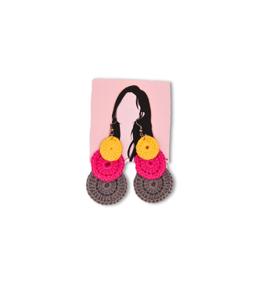 Sunset Circles Earrings