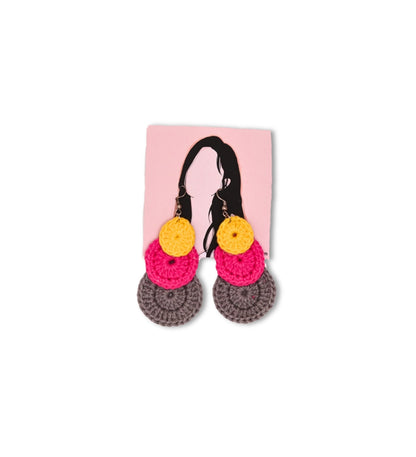 Sunset Circles Earrings