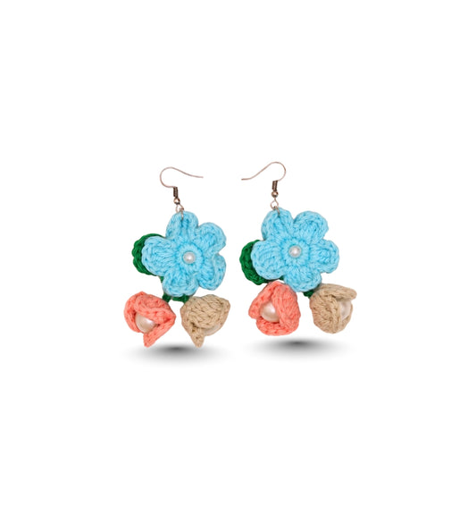 Blue Blossom Earrings