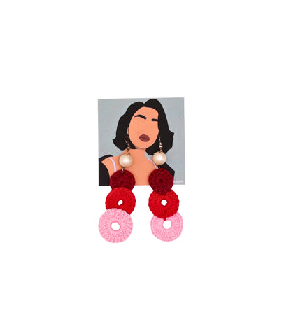 Scarlet Rings Earrings