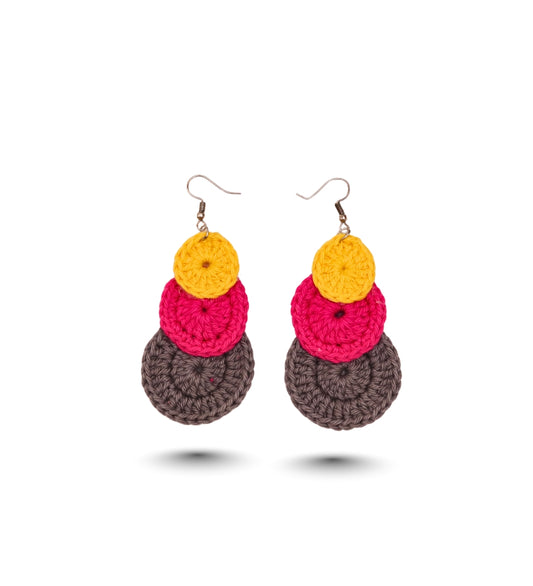 Sunset Circles Earrings