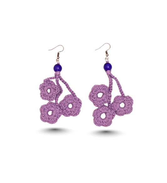 Lilac Bloom Earrings