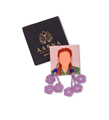 Lilac Bloom Earrings