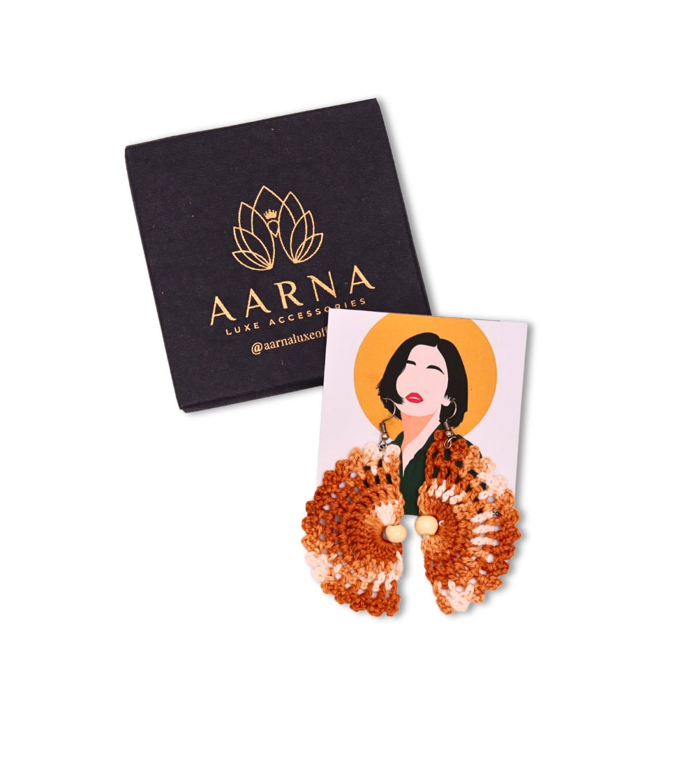 Autumn Fan Earrings