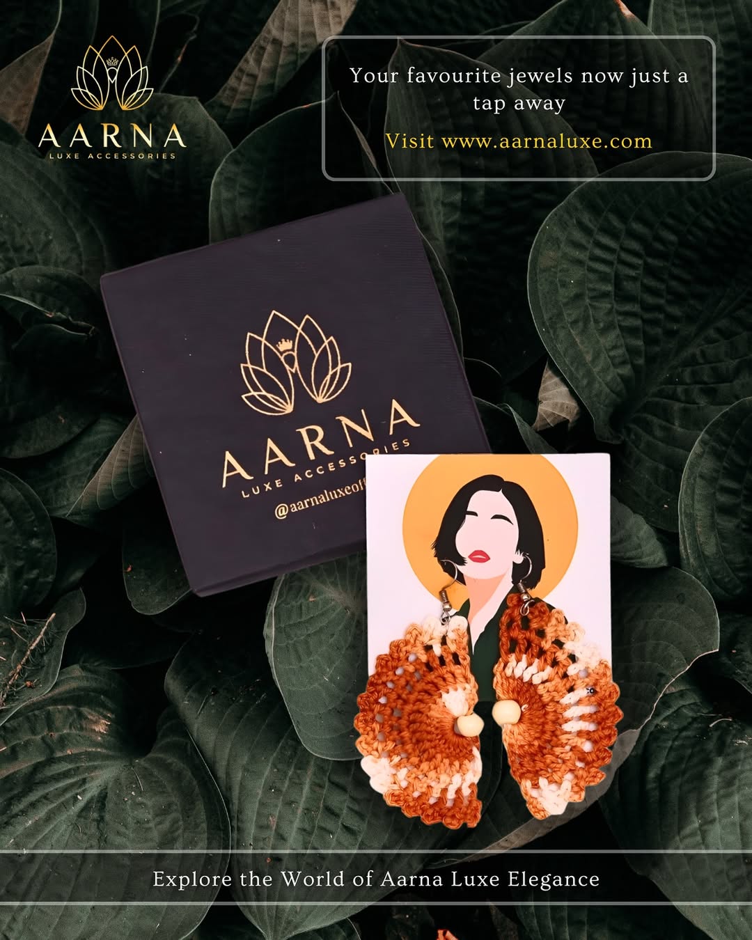 Autumn Fan Earrings