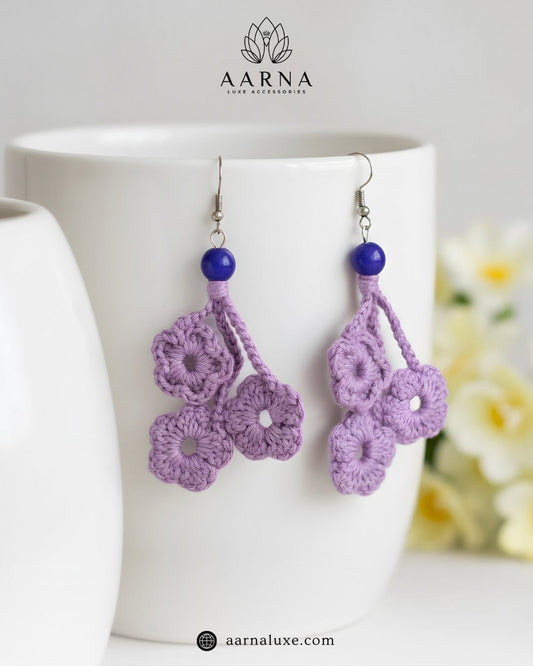 Lilac Bloom Earrings
