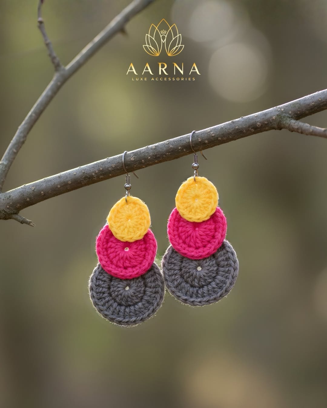 Sunset Circles Earrings