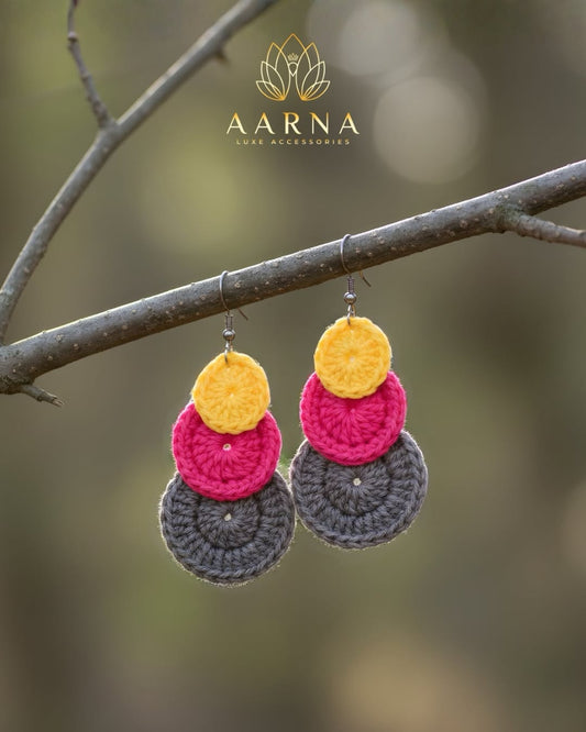 Sunset Circles Earrings