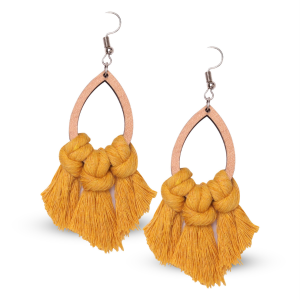 Golden Knot Earrings
