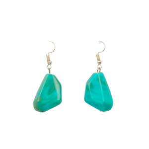 Mint Crystal Earrings