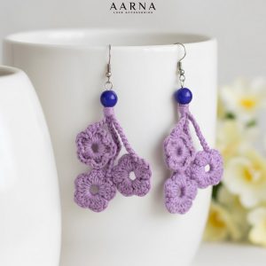 Lilac Bloom Earrings