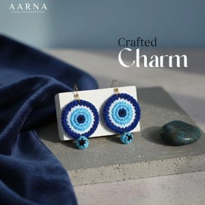 Evil Eye Charm Earrings