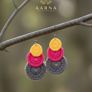 Sunset Circles Earrings