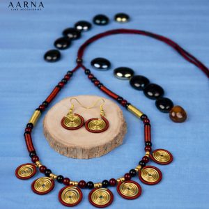 Spiral Statement Necklace